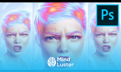 Create a Neon Rainbow Portrait in Photoshop