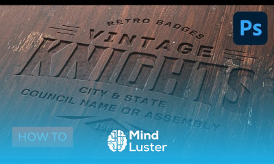 Create a Wood Engraved Logo Mockup in Photoshop Photoshop Tutorial