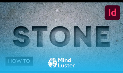 How to Create an Engraved Stone Text Effect in InDesign