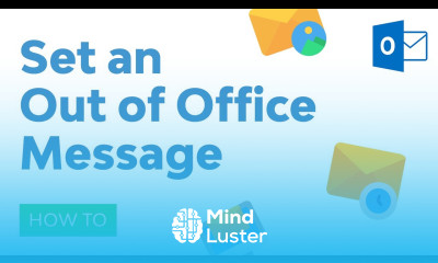 How to Set an Out of Office Message in Outlook