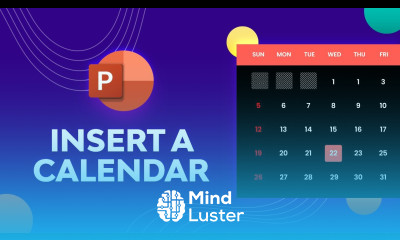 Customize Insert a PowerPoint Calendar