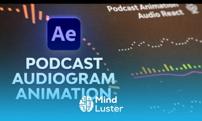 How to Animate a Podcast Audiogram After Effects Audio React Tutorial Video