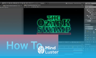 How to Create 80s Inspired Titles in After Effects Tutorial