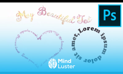 How to Curve Text in Adobe Photoshop