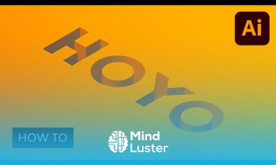 Learn How to Create a 3D Text Art Effect in Adobe Illustrator - Mind Luster