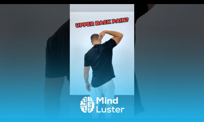 3 Exercises To Eliminate Upper Back Pain FAST backpain