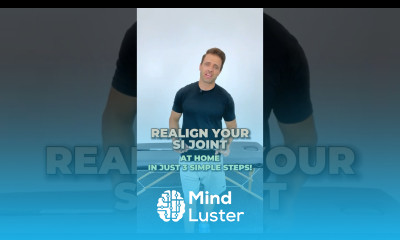 How To Fix SI Joint Pain In 3 Simple Steps Works FAST shorts