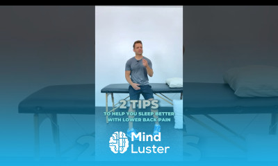 Lower Back Pain These 2 Tips Can Help You SLEEP BETTER shorts