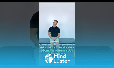 Decrease Back Pain With Increased Core Strength JUST ONE EXERCISE shorts