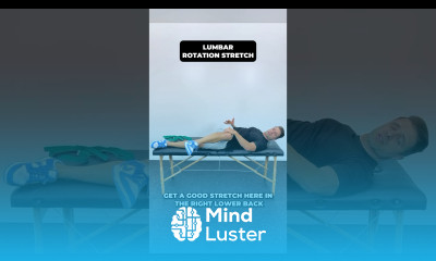 Three Stretches To ELIMINATE Tightness In Your Lower Back backpain