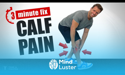 3 Minute Routine For Tight Painful Calf Muscles FAST RELIEF