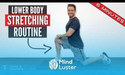 6 Min Lower Body Stretch Routine Flexibility and Cool Down