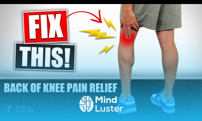 How To Fix Back Of Knee Pain Stretches And Exercises