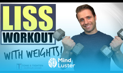 Low Intensity Workout At Home LISS Cardio Workout With Weights