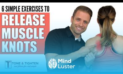 Release Muscle Knots Between Your Shoulder Blades WORKS FAST