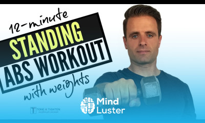 12 Minute Standing Abs Workout With Weights At Home