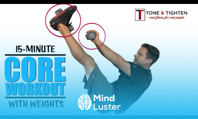 15 Minute Core Workout With Weights Tone and Strengthen Your Abs With These Dumbbell Exercises