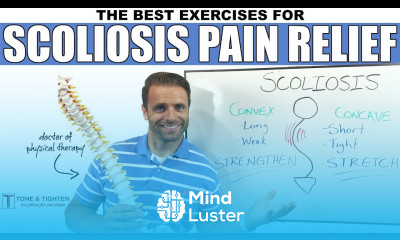 SCOLIOSIS back pain RELIEF Best exercises for scoliosis spine