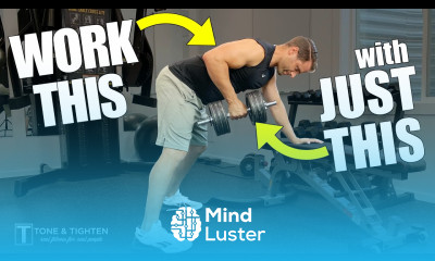 DUMBBELLS ONLY Complete BACK Workout For Tone and Strength