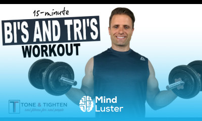 15 minute arm workout with dumbbells for biceps and triceps