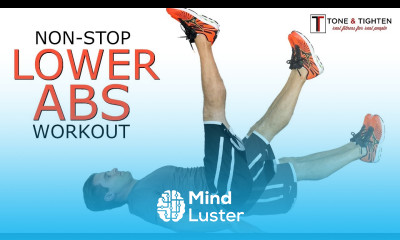Non stop lower abs workout at home