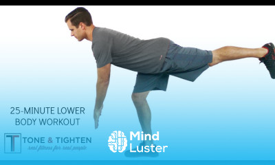 At home leg workout to tone and tighten No equipment required