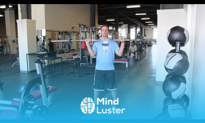 How To Perform A Barbell Thruster