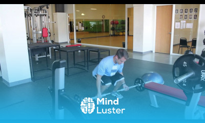 How To Perform A Bent Over Row Barbell