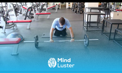 How To Perform A Barbell Roll Out