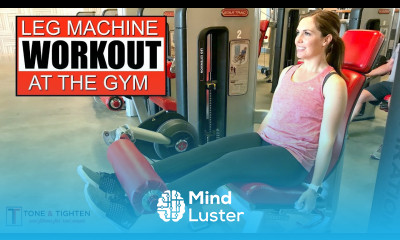 Leg Machine Gym Workout Leg machine exercises to tone and strengthen your legs