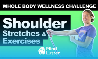 Shoulder Stretches Exercises Moderate Whole Body Wellness Challenge