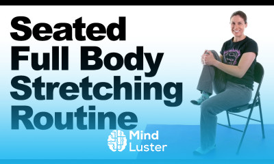 Relaxing Full Body Stretching Routine for Stress Anxiety Relief Seated