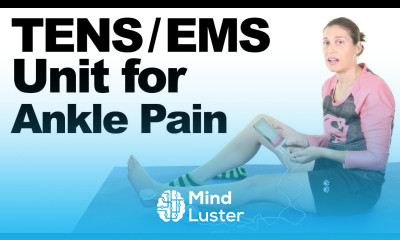 How to Use a TENS EMS Unit for Ankle Pain Relief Ask Doctor Jo