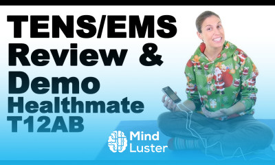 TENS EMS Unit Healthmate T12AB Review Demo Ask Doctor Jo