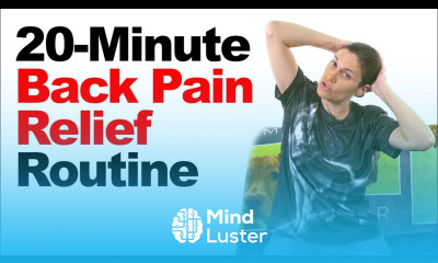 20 Minute Back Pain Relief Routine with Real Time Stretches Exercises