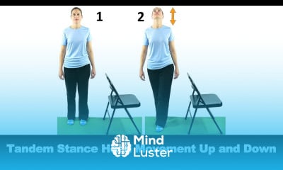 Tandem Stance Head Movement Up and Down Ask Doctor Jo