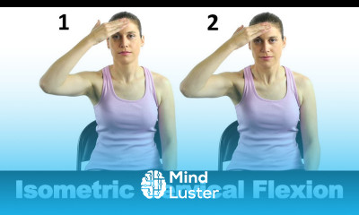 Isometric Cervical Flexion for Neck Strengthening Ask Doctor Jo