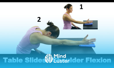 Shoulder Flexion Table Slides Ask Doctor Jo
