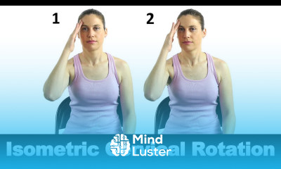 Isometric Cervical Rotation for Neck Pain Ask Doctor Jo