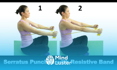 Serratus Punches with Resistive Band Ask Doctor Jo