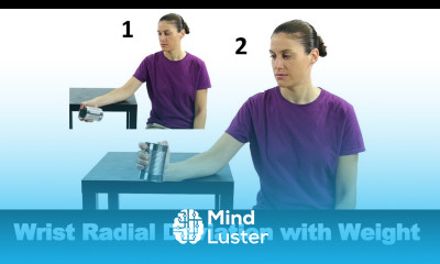 Wrist Radial Deviation with Weight Ask Doctor Jo