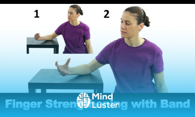 Finger Strengthening with Band Ask Doctor Jo