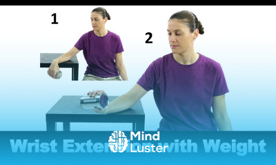 Wrist Extension with Weight Ask Doctor Jo