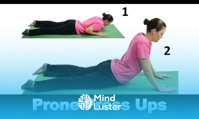 Prone Press Ups Ask Doctor Jo