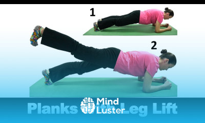 Planks with Leg Lift Ask Doctor Jo