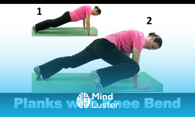 Planks with Knee Bend Ask Doctor Jo