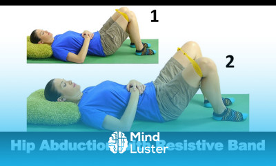 Hip Abduction with a Resistive Band in Hooklying Ask Doctor Jo