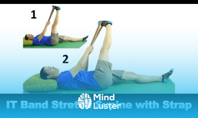 IT Band Stretch Supine with Strap Ask Doctor Jo