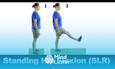 Standing Hip Flexion SLR Ask Doctor Jo