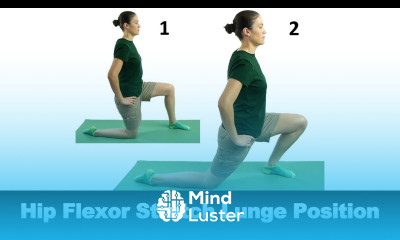 Hip Flexor Stretch Lunge Position Ask Doctor Jo